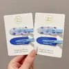 Pinza para el pelo parte trasera de la cabeza pinza lateral para mujer pinza bb simple pinza de horquilla pinza pinzas para el pelo pinza de una palabra fijación de cabellos sueltos flequillo accesorios para el pelo