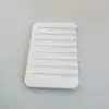 Tapete de Silicone Criativo para Sabonete Bancada de Banheiro Antiderrapante Suporte para Sabonete Tapete Drenante para Sabonete Suprimentos Domésticos Impermeável