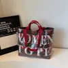Bolso Grande de Mujer 2025 Invierno Nuevo Estilo de Alto Valor de Moda Bolso de Mano Cuadros Bolso de Mano Casual de Moda