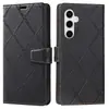 Adecuado para Funda de Teléfono Móvil Samsung S25, Funda de Cuero para Teléfono Móvil Galaxy S24, Funda tipo Flip A16 Anticaídas, Cremallera Antideslizante