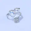 Anillo Retro Francés de Imitación de Perlas Mapebe para Mujer, Lujo Ligero, Moda Exquisita, Personalidad para el Trabajo, Joyería de Mano con Diseño de Nicho