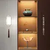 Nueva Estética Estilo Chino Dinastía Song, Mobiliario Suave Inspirado en Zen, Estanterías para Sala de Estar, Salones de Té, Estantes de Exhibición, Gabinetes de Vino para el Hogar y Adornos