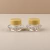 Procesamiento y Personalización de Botellas Cuadradas Pequeñas, Botellas Mini para Crema de Ojos, Botellas de Relleno para Crema Facial, Botellas de Muestra Simples y Portátiles para Productos de Cuidado de la Piel