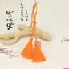 Directo de Fábrica 37cm Colorido Doble Cabeza Cachemira Acrílico Borla Colgante Borla Fleco Joyería