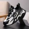 Tênis com Velcro para Meninos, Modelo 20256, Superfície em Malha, Antiderrapante, Respirável, Leve, Tênis de Corrida para Meninas, Calçados Infantis, Dad Shoes, Calçados para Crianças