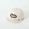 Gorro de Bebé Coreano Otoño e Invierno Nuevo Sombrero de Terciopelo de Piel de Ciervo Moda Versátil Sombrero con Letras Comercio Exterior Gorro Infantil S073