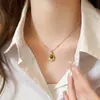 Colar Dourado com Contas Estilo Maillard Retrô, Corrente de Clavícula Feminina Estilo Étnico, Acessório de Nicho de Luxo Leve