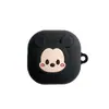 Para Conjunto de Fones de Ouvido Samsung Buds FE Fofo GalaxyBuds2Pro/Live Bluetooth Sem Fio Capa Macia de Desenho Animado