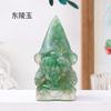 Pedrinhas de Cristal Natural Goma Goblin Elfo Artesanato em Resina Boneco Sem Rosto de Natal Enfeites de Anão