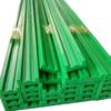 Guia de Corrente Transportadora Mecânica Peças Guia Industrial Acessórios de Plástico Polietileno de Ultra-Alto Peso Molecular Processamento Verde