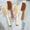Peine para Cola de Caballo para Mujeres con Cabello Largo, Peine Especial de Dientes Finos para el Hogar, Peine de Plástico para Atar y Alisar el Cabello
