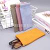 Estuche de almacenamiento con apertura de metralla, cierre automático, bolsa para guardar gafas, bolsa de cuero para gafas, bolsa para gafas, gafas de sol, bolsa para gafas de sol