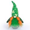 Decoración Transfronteriza del Día de San Patricio Muñeco sin Rostro Muñeco Vaso Rudolph Cornudo Festival Diseño del Lugar