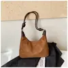 Retro Hombro Único Simple 2026 Mujer Coreana Oblicua Nicho Pequeño Moda Otoño Cruzada Versátil Axila Bolso Diario Nuevo de Mano Viaje