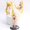 Decoración de Pastel de Sailor Moon Luna Dibujos Animados Lindo Hielo Agua Princesa Luna Niña Cumpleaños Enchufe para Hornear