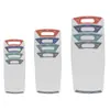 Plástico PP Engrosado Tabla de Cortar Tabla de Picar Juego de Tres Piezas Cocina Hogar Antideslizante Clasificación de Frutas y Verduras Juego de Tablas de Cortar Venta al por Mayor