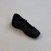 Versión de cuero suave~Zapatos Mary Jane de estilo ballet retro francés, dulces y elegantes para mujer, adecuados para ir al trabajo, zapatos de corte bajo de una sola pieza