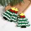 Adornos de fieltro personalizables para árbol de Navidad decoraciones de fiesta colgantes de manualidades de tela no tejida colgantes de árbol de Navidad de fieltro transfronterizos