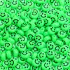 Cuentas Redondas Planas de Acrílico con Cara Sonriente de 10 mm Sueltas Hechas a Mano para Pulsera DIY Collar Joyería con Cuentas Accesorios Venta al por Mayor