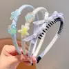 Diadema de concha de estrella de mar color macarrón con dientes antideslizante para niñas ambiente de playa accesorios para el cabello diadema infantil
