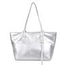 Nova Bolsa Tote de Grande Capacidade, Bolsa de Ombro Moderna e Versátil, Estilo Coreano Nicho, Bolsa Simples para o Dia a Dia, Atacado