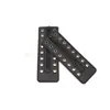 Acessórios de Cadarço de Couro com Zíper de Mesmo Estilo Transfronteiriços, Tiras de Couro para Botas com Zíper de 8 Furos, Botas Sem Cadarço, Acessórios Anti-Atrito para Calçados