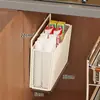Estante de Almacenamiento para Fregadero de Cocina Cajón Extraíble para Especias Plato Cesta Deslizante Estante de Almacenamiento Multifuncional Capas Generales del Gabinete