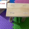 Taburete pequeño de madera antiguo Taburete para adultos Madera maciza Cuadrado Sala de estar Taburete pequeño Taburete de baile engrosado de cuatro patas Banco pequeño