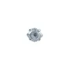 Pendiente de aleación de titanio F136 con diseño de ojo de ángel, engaste de garra en forma de copa, stud para labio de zirconia 5A, cabeza de joyería G23 de titanio con rosca de 0.9 mm