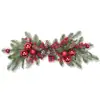 Nuevas Decoraciones Navideñas 2026, Guirnaldas Navideñas Simuladas, Colgantes para Puerta, Colgantes de Pared, Cejas Horizontales de Ratán, Decoraciones Festivas