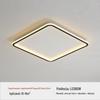 Luminária de sala de estar simples moderna atmosfera led luminária de teto ultrafina retangular principal luminária de quarto nórdica luminária Zhongshan