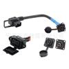 Cable de carga y descarga para vehículo eléctrico, enchufe macho 2+4 a M20 hembra 2+3, extremo hembra M20 Qiaoli a cabeza macho ND2 +6
