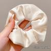Scrunchie de Encaje Francés para Mujer, Pañuelo Cuadrado Sobredimensionado Estilo Coreano, Liga para el Cabello Duradera de Alta Gama