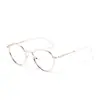 Nuevas Gafas Ópticas de Moda con Montura Redonda para Mujer, HD, para Rostro Desnudo, Te Hacen Ver Más Joven, Lentes Planas, Bloqueo de Luz Azul, Fotocromáticas, Montura de Gafas de Doble Uso
