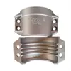 Abrazadera de Seguridad para Tubería de Acero Inoxidable 316 Abrazadera de Aro de Acero Inoxidable Duradera Din 140.85kg Media Abrazadera para Manguera Abrazadera de Seguridad para Tubería Estilo Alemán