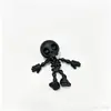 Figurita de Esqueleto Móvil Impresa en 3D, Muñeco Articulado de Halloween, Colgante Regalo Transfronterizo, Llavero