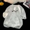 Camiseta de manga corta tie-dye versátil para hombre, moderna, deportiva, holgada, elegante, manga corta de cinco puntos, top de Sorona