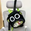 Al por mayor transfronterizo Mochila de Luo Xiaohei Dibujos animados Gato Lindo Bolsa de Felpa Mochila Escolar para Estudiantes Bolsa Ita de Insignia de Moda