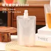 Bolsa con Boca de Succión Escarchada Medicina China Líquida Desechable Bolsa de Leche de Soya Bolsa para Sopa Empaque Comercial de Ramen Bolsa para Sopa Resistente a Altas Temperaturas