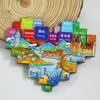 2026 Nuevo Modelo Imanes para Refrigerador de Monumentos de Ciudades Chinas Yunnan Shenyang Hong Kong Guangzhou Souvenirs Turísticos Culturales y Creativos