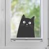 Comércio exterior bonito gatinho preto quarto sala de estar varanda dormitório decoração de casa adesivos de parede auto-adesivo atacado transfronteiriço