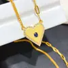 Colar de safira natural cor boa grãos finos prata S925 cravejado com precisão tamanho da pedra principal 3*4mm