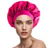 Amazon Cross-Border Novo Chapéu Feminino de Aba Larga Alta Elasticidade Salão de Beleza Europeu e Americano Touca de Banho Chapéu de Poliéster para Cuidados com o Cabelo