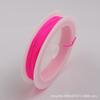 No. 72 hilos de jade encriptados de 0.8 mm de grosor hechos a mano DIY tejidos cuerda roja pulsera colgante material accesorios hilo para joyería