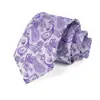 Corbata de hombre con patrón paisley, anudada a mano, estilo nuevo, poliéster, 8 cm, corbata personalizada de alta gama