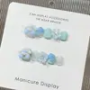 [Chica Lollipop] Uñas Portátiles Hechas Completamente a Mano, Dibujos Animados Dopamina Lindos, Uñas Cortas Exquisitas, Manicura al por Mayor