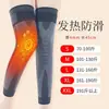 Rodilleras Deportivas Extensibles para Calor, Baloncesto, Correr, Protección contra el Frío, Protección de Rodilla para Hombres y Mujeres, Tejidas para Ciclismo Estilo Largo con Correas, Absorción de Impactos