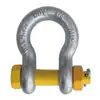 Fabricante Venta al por Mayor Exportación Liquidación Industrial Estándar Australiano Grado S Grillete de Arco (con Pasador de Tornillo)