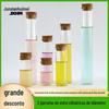 22mm de diâmetro Garrafa de tubo de cortiça garrafa de vidro transparente Xilin garrafa de embalagem de chá perfumada garrafa desejando garrafa à deriva