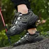 Zapatos de senderismo para exteriores de otoño e invierno para hombres y mujeres, zapatillas de cross-country para todo terreno, antideslizantes, resistentes al desgaste, zapatos deportivos ligeros al por mayor